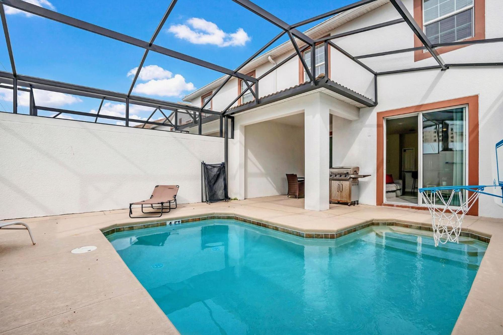 Family Resort - 4Br Home Near Disney - Private Pool, Bbq! Kissimmee Kültér fotó